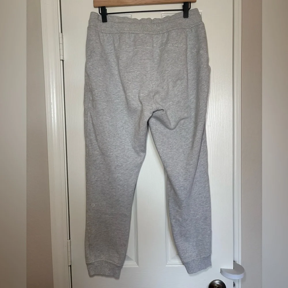Lululemon‎ Scuba High-Rise Jogger Fleece Heathered Grey Size 10